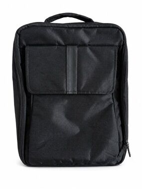Erbe Black Laptop Backpack Work Commuter Travel Bag